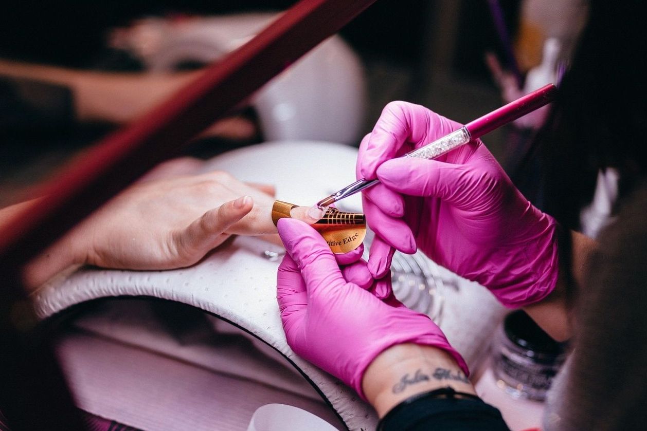 Senior nail technician