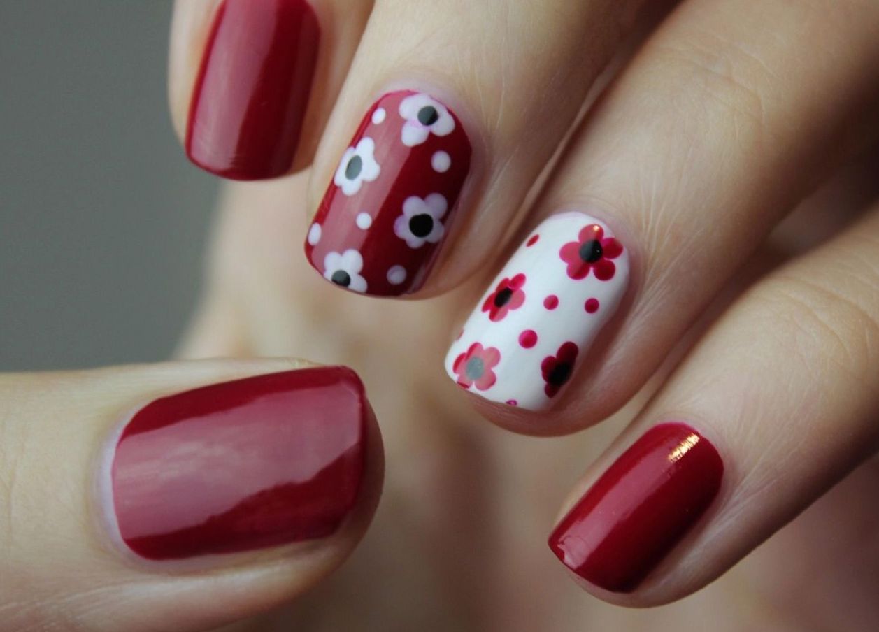 Coffin acrylic nails